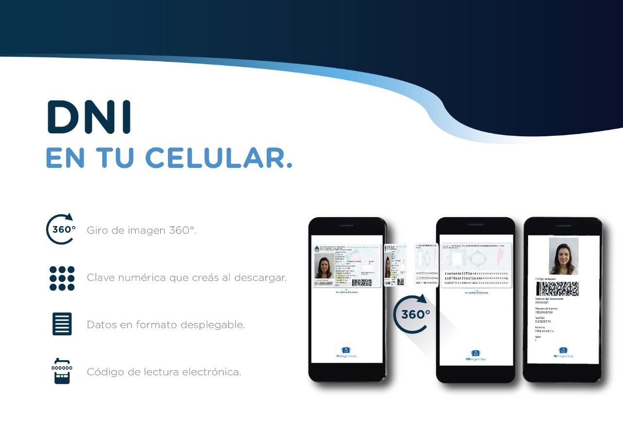 Lanzaron una versión digital del DNI para llevar en el celular: cómo es el trámite