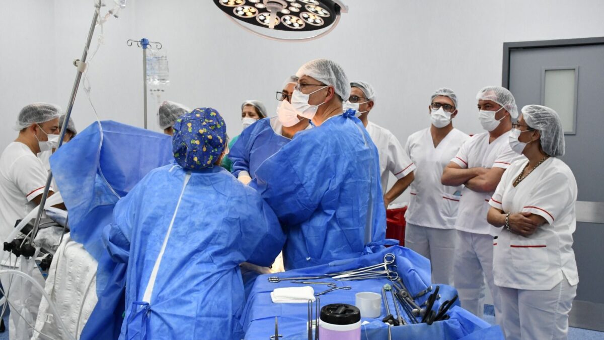 Realizaron con éxito la primera cirugía laparoscópica en el Hospital San Roque de Jáchal