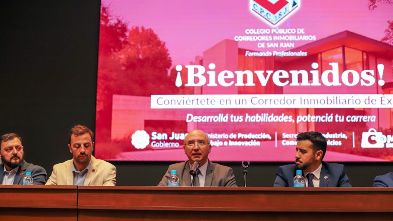 Llegó a San Juan un reconocido speaker que disertó en el encuentro inmobiliario