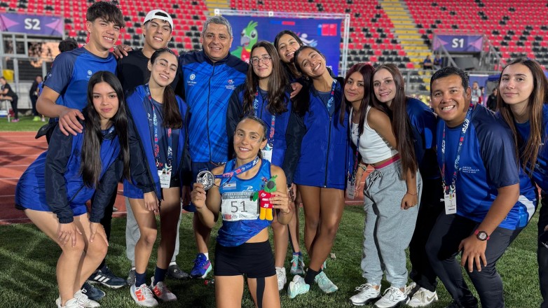El atletismo sanjuanino sumó una nueva medalla en los Juegos Binacionales