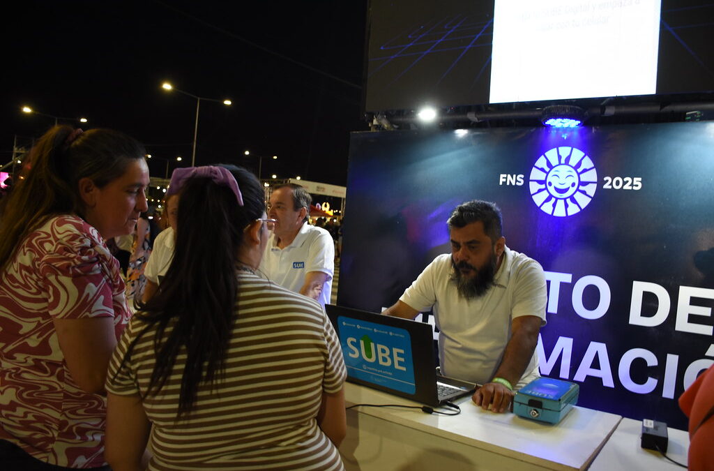 El impacto de SUBE en la FNS: Asesorías y 250 tarjetas para sanjuaninos
