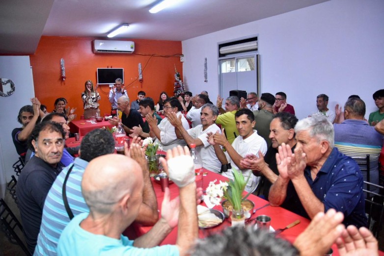 Celebraron la Nochebuena en el Refugio Papa Francisco