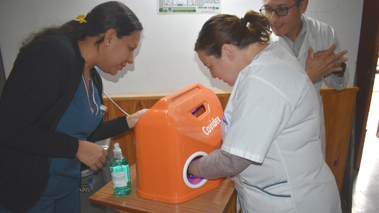 Destacan al Hospital Marcial Quiroga por buenas prácticas en Higiene de Manos