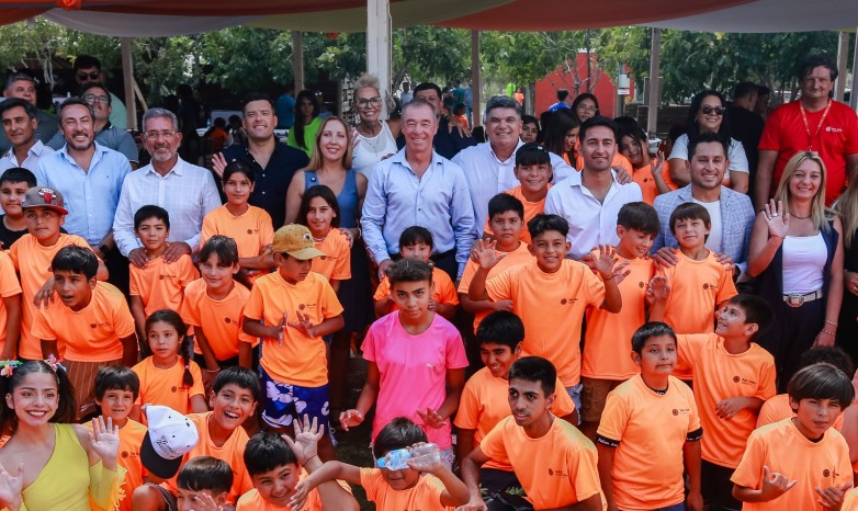 comenzó el programa en toda la provincia con acto inaugural en Sarmiento