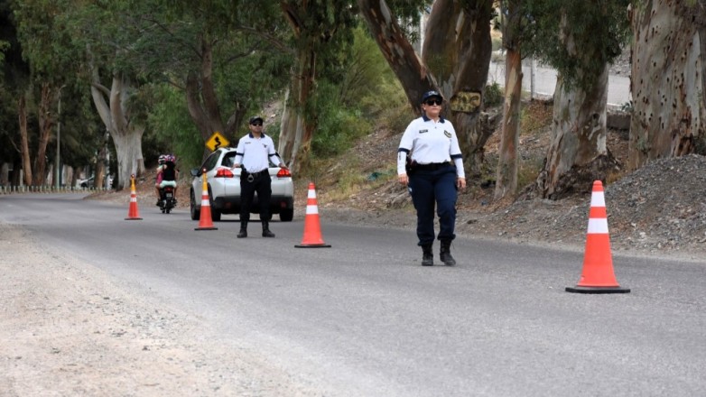 fuerte impacto del control vial en San Juan