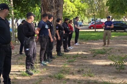 La Policía de San Juan inició el año con nuevas instancias de capacitación operativa