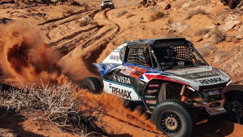 El paso de Lisandro Sisterna por la etapa maratón del Dakar en Arabia Saudita