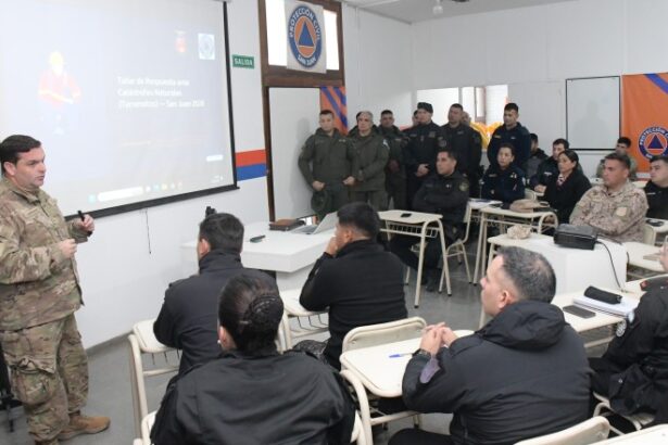 Se fortalece la preparación ante emergencias sísmicas con capacitación interinstitucional
