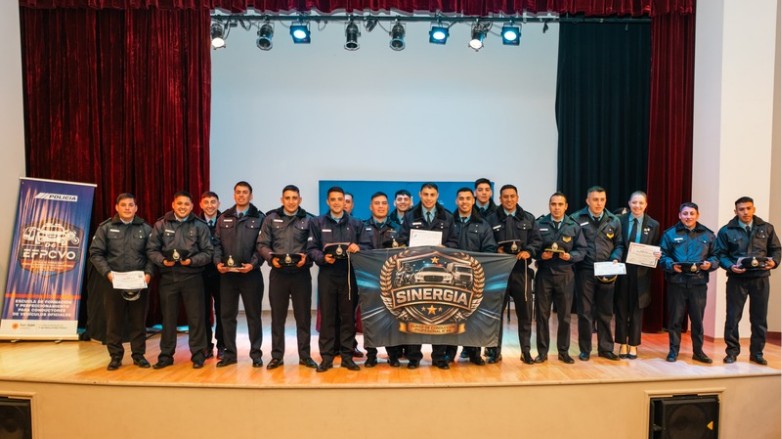 La Escuela de Conductores de la Policía celebró su 11° aniversario con nuevos efectivos capacitados