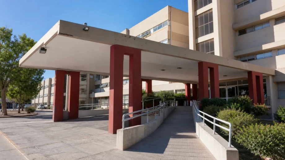 Acceso a un hospital público de San Juan