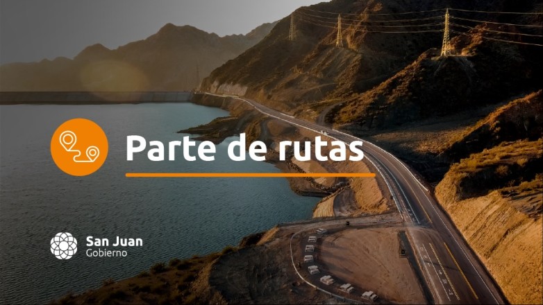 Estado de rutas provinciales de San Juan