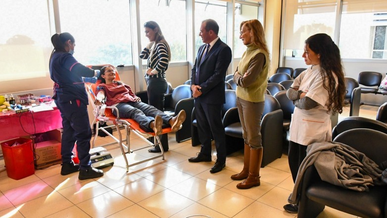 Donación de sangre en el IPHEM de San Juan