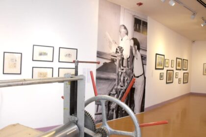 Sala del Museo Franklin Rawson durante Proyecto Grabado 2026