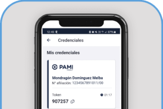 Credencial digital oficial de PAMI