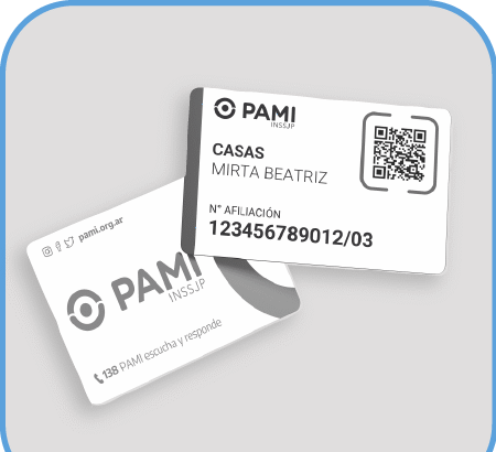 Credencial provisoria oficial de PAMI