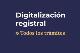 Digitalización de trámites registrales de la IGJ