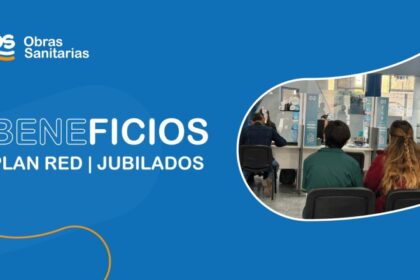 Obras Sanitarias prorroga descuentos en tarifas de agua y cloacas